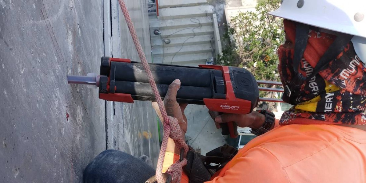 Use  Hilti gun 